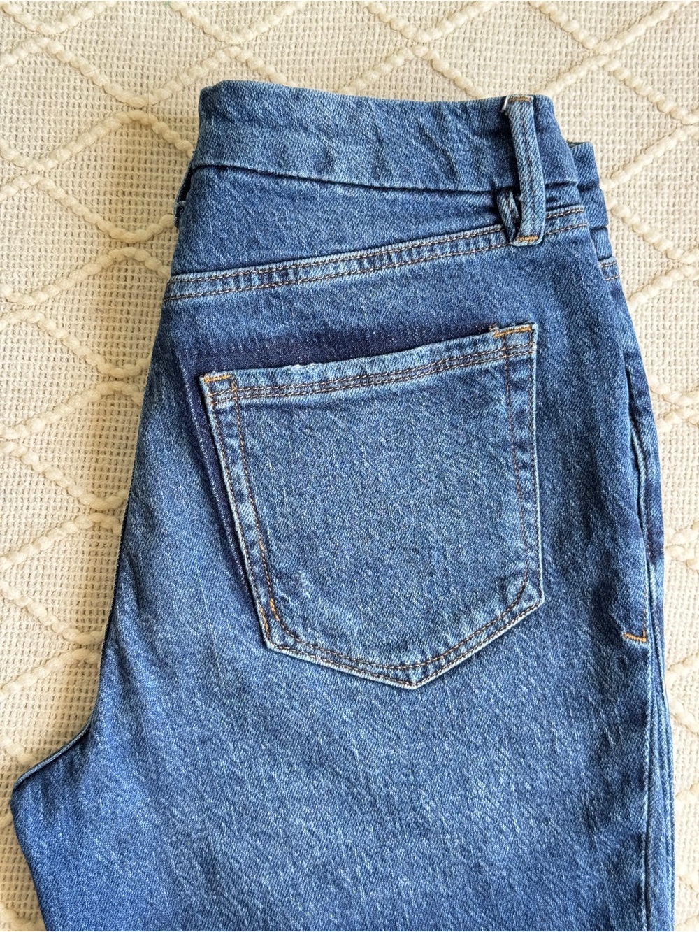 Good American Women's Medium Blue Bootcut Jeans - Picture 8 of 10